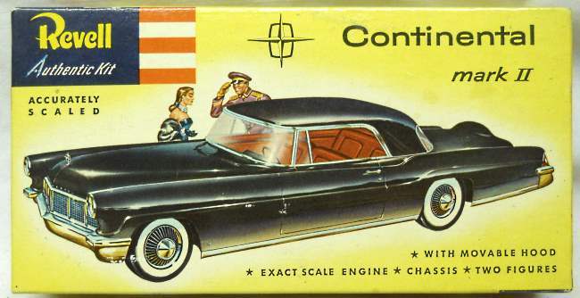 Revell 1/32 1956 Lincoln Continental Mark II - 'S' Issue, H1209-98 plastic model kit